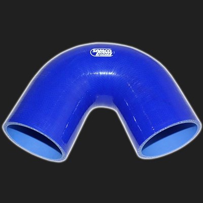 Переходник силиконовый 135° D=76 мм SAMCO SPORT синий 61046 - фото 38888